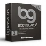 Презервативы, Bodyguard (Бодигард) 3 шт классические гладкие