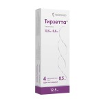 Тирзетта, раствор для подкожного введения 12.5 мг 0.5 мл 4 шт шприцы в автоинжекторах