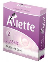 Презервативы, Arlette (Арлетт) 3 шт классические