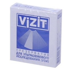 Презервативы, Vizit (Визит) 1 шт для узи диаметр 28 мм