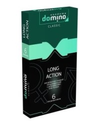 Презервативы, Domino (Домино) 6 шт классик лонг экшн гладкие продлевающие с анестетиком