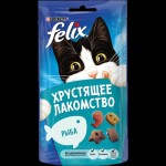 Лакомство для кошек, Felix (Феликс) 60 г хрустящее рыба