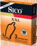 Презервативы, Sico (Сико) р. xxl 3 шт