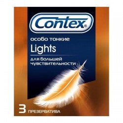 Презервативы, Contex (Контекс) 30 шт Лайтс особо тонкие