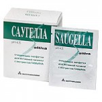 Салфетки для интимной гигиены, Saugella (Саугелла) 10 шт аттива