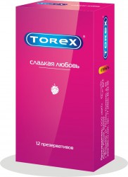 Презервативы, Torex (Торекс) 12 шт сладкая любовь