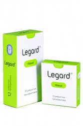 Презервативы, Legard (Легард) 3 шт с ребрами