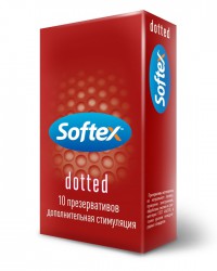 Презервативы, Softex (Софтекс) 10 шт доттед с точками